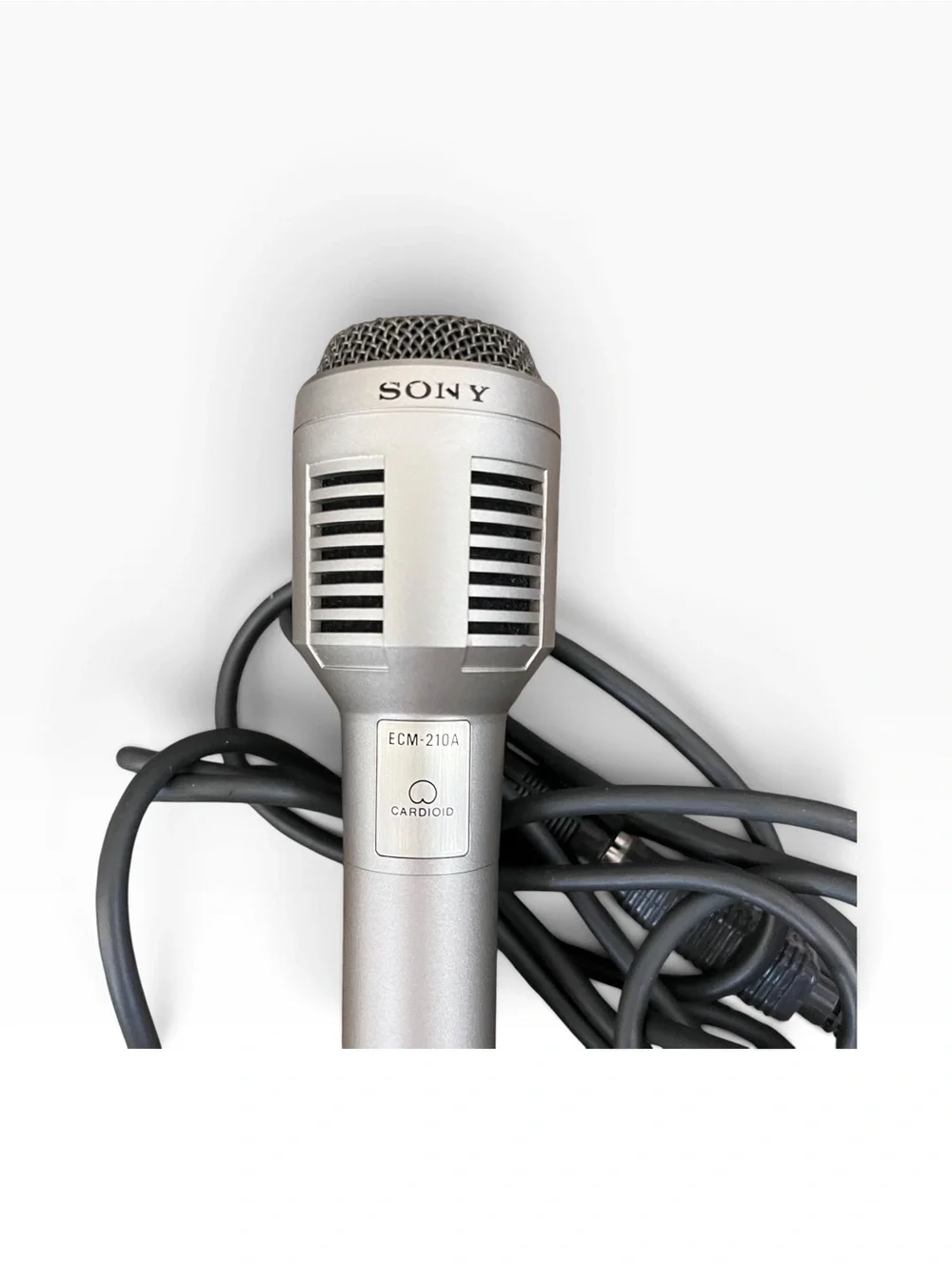 Vintage Sony ECM-210A Condenser Microphone In Original Box 4300 Made In Japan